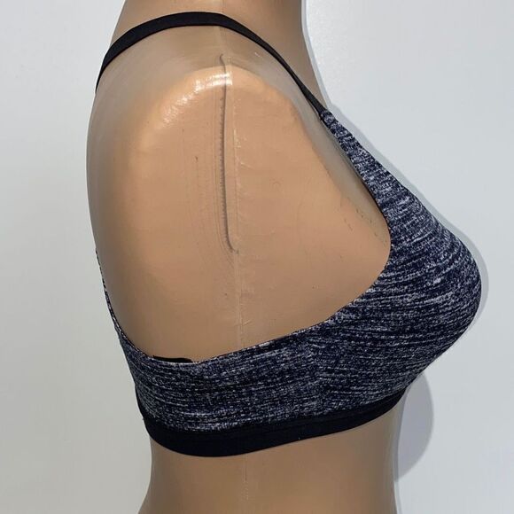 Victoria's Sport Women's Crisscross Strap Lightweight Sports Bra Blue/Black 32C - Picture 4 of 6